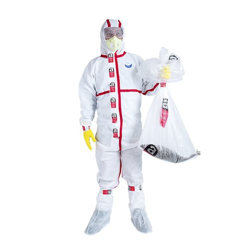 Overall zur Asbestentsorgung - WA-KA series - Weesafe - chemikalienbeständig / SMS / unisex