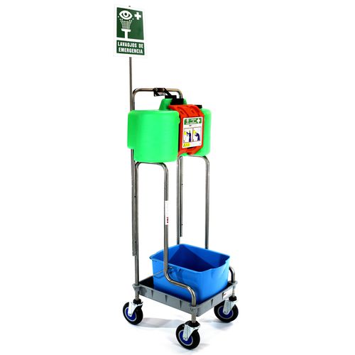 Tragbare Augendusche - 6684 - EPITECNICA EUROPA, S.L. - mobil / Kunststoff / Tank