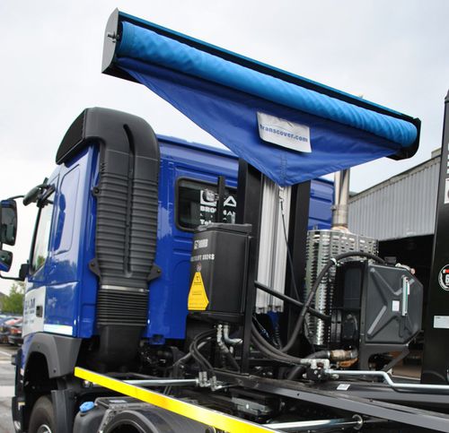 Pneumatisches Abdecksystem - HYCOVER - Transcover - Aluminium