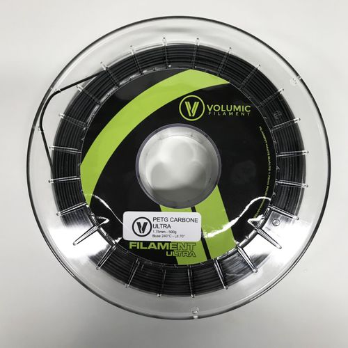 PETG Filamente / für 3D-Drucker - SPEC1097  - Volumic - 1,75 mm / schwarz / karbonfaserverstärkt