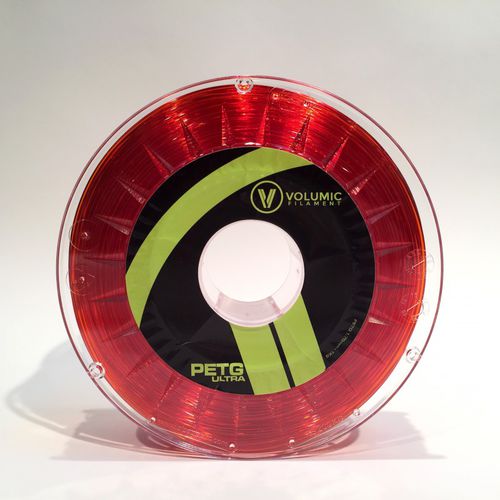 PETG Filamente / für 3D-Drucker - PETV648  - Volumic - 1,75 mm / 2,85 mm / rot