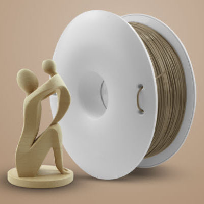 PLA-Filament / für 3D-Drucker - Fiberlogy - 1,75 mm / 2,85 mm / beige