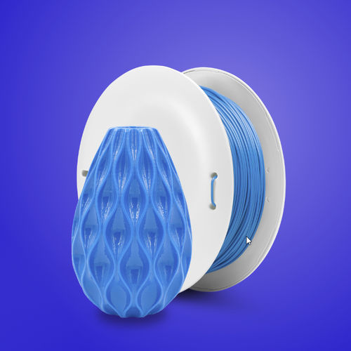 PLA-Filament / für 3D-Drucker - FiberSmooth - Fiberlogy - 1,75 mm / schwarz / blau