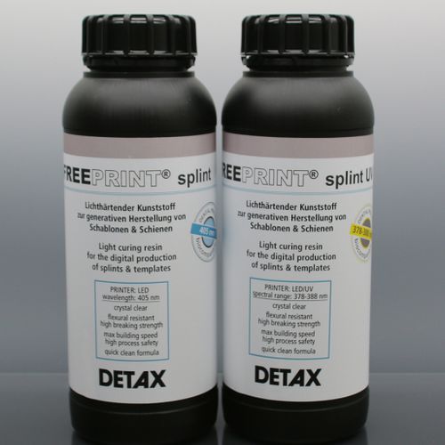 Harz für 3D-Drucker / Polymer - Freeprint® splint series - DETAX - Dental / für medizinische Zwecke