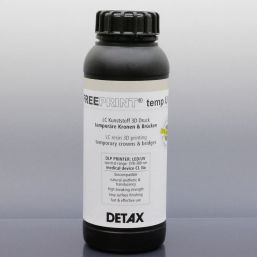 Harz für 3D-Drucker / Polymer - Freeprint® temp series - DETAX - beige / Dental / für medizinische Zwecke