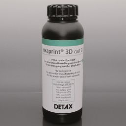 Harz für 3D-Drucker / Silikon - Luxaprint® 3D cast 2.0 - DETAX - grün / für Hörgerät