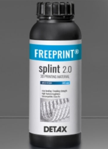 Harz für 3D-Drucker / Dental - FREEPRINT® splint 2.0 385 - DETAX - für medizinische Zwecke