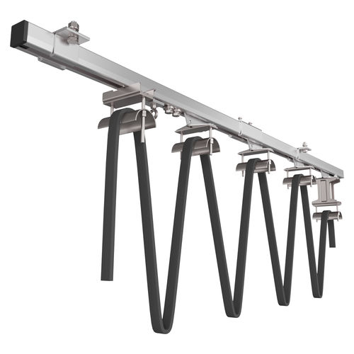 Offener Kabelhalter - VAHLE - Metall / flexibel