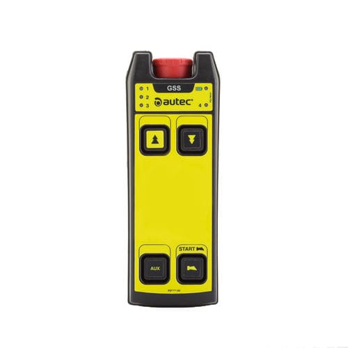 Funkfernsteuerung - T4B/T4C - Autec Safety Radio Remote Control - mit Knöpfen / für Fahrzeuge / für Werkzeugmaschinen