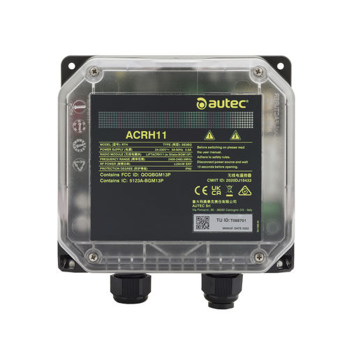 Kompakter Empfänger - ACRH11 - Autec Safety Radio Remote Control - für Fernbedienung