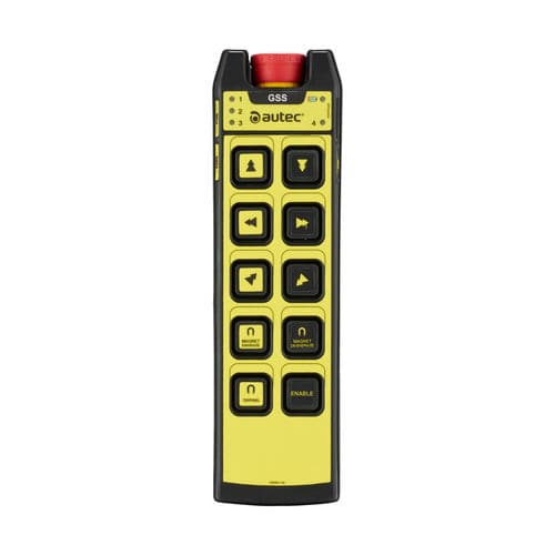 Funkfernsteuerung - T10B/T10C - Autec Safety Radio Remote Control - mit Knöpfen / mit konfigurierbaren Tasten / für Fahrzeuge