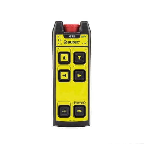 Funkfernsteuerung - T6B/T6C - Autec Safety Radio Remote Control - mit Knöpfen / für Förderanlagen / für Werkzeugmaschinen