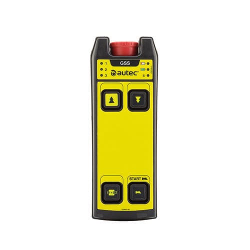 Funkfernsteuerung - A4/A4B - Autec Safety Radio Remote Control - mit konfigurierbaren Tasten / mit Knöpfen / für Kran
