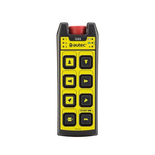 Funkfernsteuerung - A8/A8B - Autec Safety Radio Remote Control - mit Knöpfen / mit konfigurierbaren Tasten / für Fahrzeuge