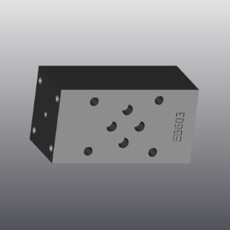 Mehrweg-Verteilerblock - EB603 - EUROFLUID HYDRAULIC SRL - Gusseisen / hydraulisch / Cetop 3