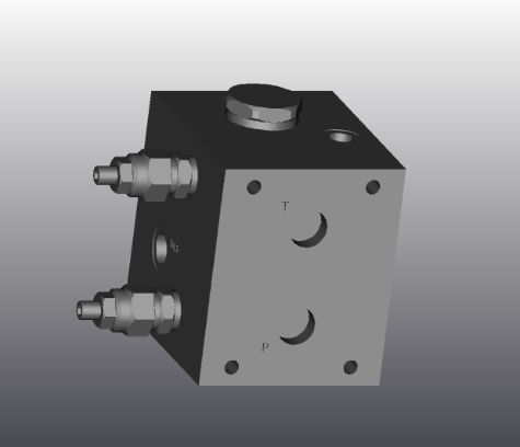 Gusseisen-Hydraulikblock - ET125 - EUROFLUID HYDRAULIC SRL - Cetop 5