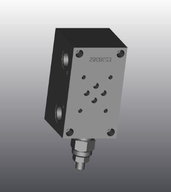 4-Wege-Verteilerblock - ES3B38Z - EUROFLUID HYDRAULIC SRL - Gusseisen / hydraulisch / Cetop 3