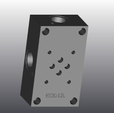 4-Wege-Hydraulikblock - ES3D12L - EUROFLUID HYDRAULIC SRL - Gusseisen / Cetop 3