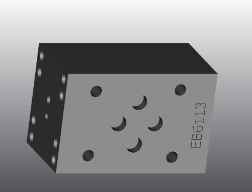 4-Wege-Hydraulikblock - EB6113 - EUROFLUID HYDRAULIC SRL - Gusseisen / Cetop 3