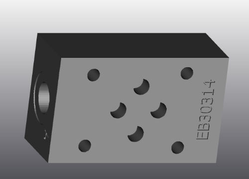 4-Wege-Hydraulikblock - EB333 - EUROFLUID HYDRAULIC SRL - Gusseisen / Cetop 3