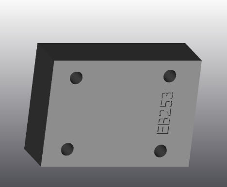Modulare Grundplatte - EB253 - EUROFLUID HYDRAULIC SRL - Gusseisen / rechteckig / Cetop 3