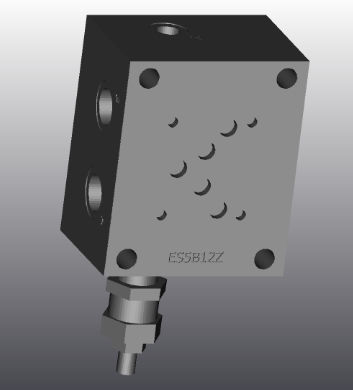 4-Wege-Verteilerblock - ES5B12Z - EUROFLUID HYDRAULIC SRL - Gusseisen / Cetop 5