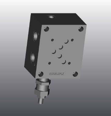 4-Wege-Verteilerblock - ES5B12PLZ - EUROFLUID HYDRAULIC SRL - Gusseisen / Cetop 5