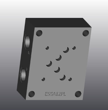 4-Wege-Verteilerblock - ES5A12PL - EUROFLUID HYDRAULIC SRL - Gusseisen / Cetop 5