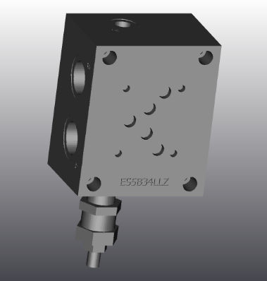 4-Wege-Verteilerblock - ES5B34LLZ - EUROFLUID HYDRAULIC SRL - Gusseisen / Cetop 5