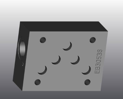 2-Wege-Verteilerblock - EB305 - EUROFLUID HYDRAULIC SRL - Gusseisen / Cetop 5
