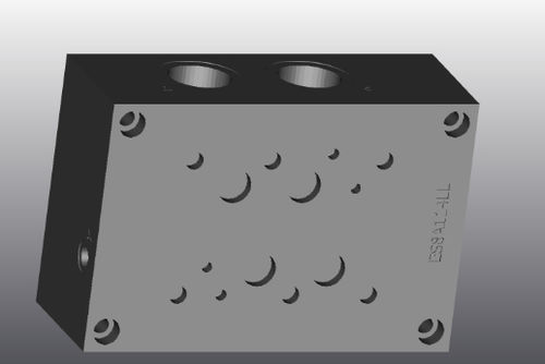 4-Wege-Verteilerblock - ES8A114LL - EUROFLUID HYDRAULIC SRL - Gusseisen / Cetop 8