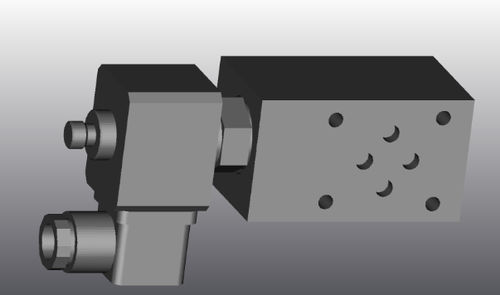 Direktgesteuertes Magnetventil - EREM203A - EUROFLUID HYDRAULIC SRL - 2-Wege / Wasser / modular