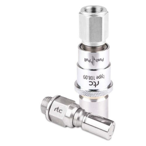 Hydraulikanschluss - 108 series - RTC Couplings GmbH - Schnell / Edelstahl