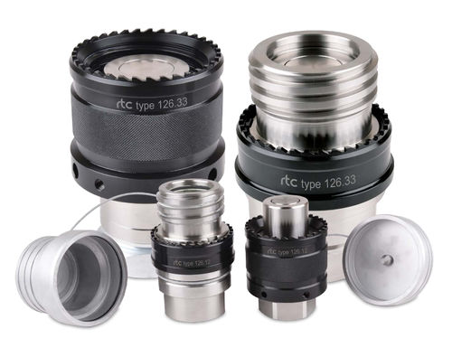 Hydraulikanschluss - 126 series - RTC Couplings GmbH - Schnell / Nitrilkautschuk / Edelstahl