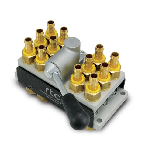 Hydraulikanschluss - M 101 series - RTC Couplings GmbH - Schnell / Aluminium / Mehrfach-Kupplung