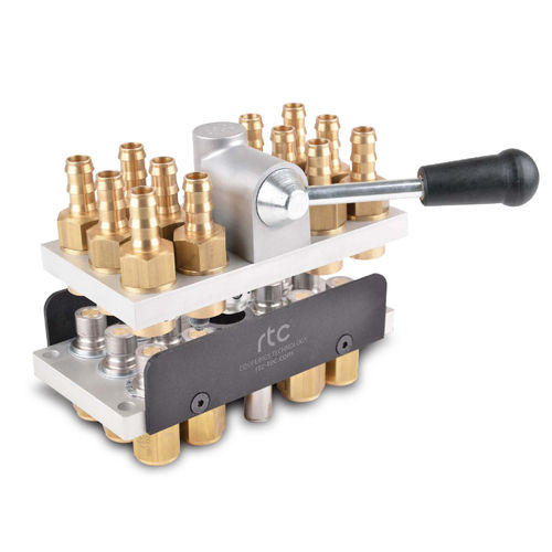 Schnell-Multikupplung - M 152 series - RTC Couplings GmbH - pneumatisch / für die Produktionstechnik
