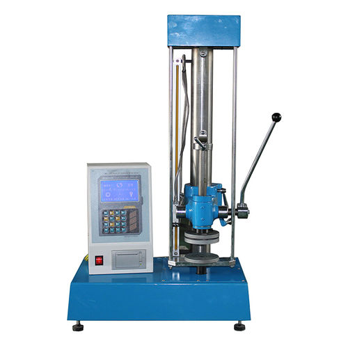 Kompressionsprüfmaschine - Jinan Hensgrand Instrument Co.,Ltd - manuell / Feder / Präzision