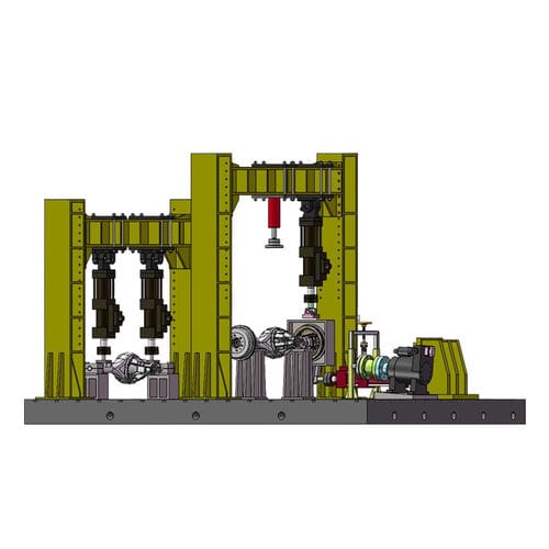Dauerprüfmaschine -  HSTPLW - 1000  - Jinan Hensgrand Instrument Co.,Ltd - Feder / für Automobil-Aufhängungsteile / elektrohydraulisch