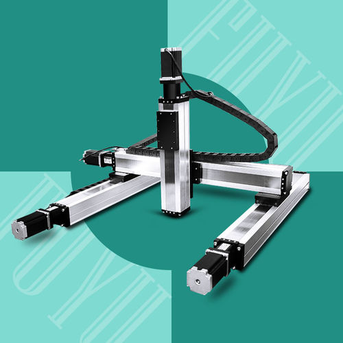 Linearer Positioniertisch - FSL120XYZ-L - FUYU Technology - elektrisch / mit linearem Servomotor / Mehrachsen