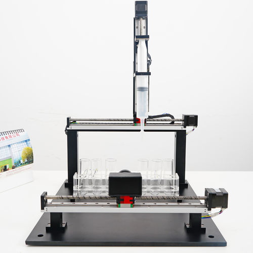 Linearer Positioniertisch - FSK30XYZ-Table - FUYU Technology - motorisiert / Mehrachsen / Präzision
