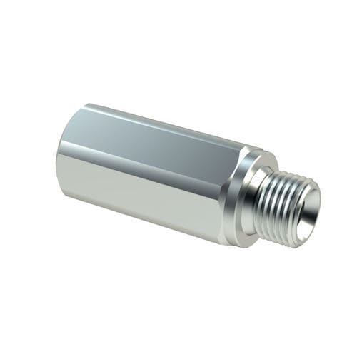 Kugelrückschlagventil - VMF-BSPP series - Oleoweb Srl - Ventil / Stahl / Nickel