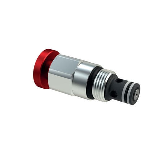 Patronenventil - VEM series - Oleoweb Srl - manuell / Stahl / Aluminium