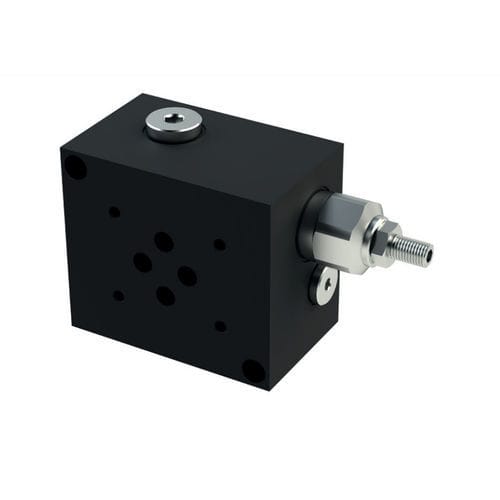 Verteilerblock / 1 Kanal - BS3 - Oleoweb Srl - Aluminium / hydraulisch / Kalibrierung