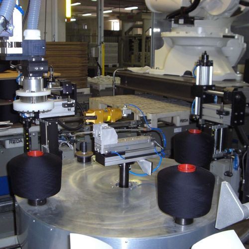 Elektrischer Drehtisch - Primon Automazioni S.r.l. - vertikal / für die Textilindustrie / elektromechanisch
