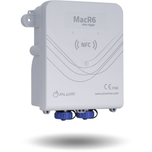 Durchfluss-Datenlogger - MacR6 N - PLUM Sp z.o.o - drahtlos / ohne Display / zur Kontrolle