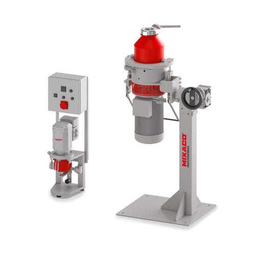 Dosier- und Mischanlage / Harz - LabCM - MIXACO Maschinenbau - für Polyharnstoff Elastomere / Granulat / Pulver