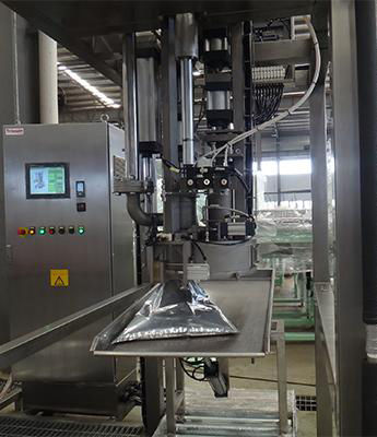 Automatische Füllmaschine - JND series - Shenzhen J&D Drinking Water equipment Co Ltd - für Säcke / für Milchprodukte / Gemüse