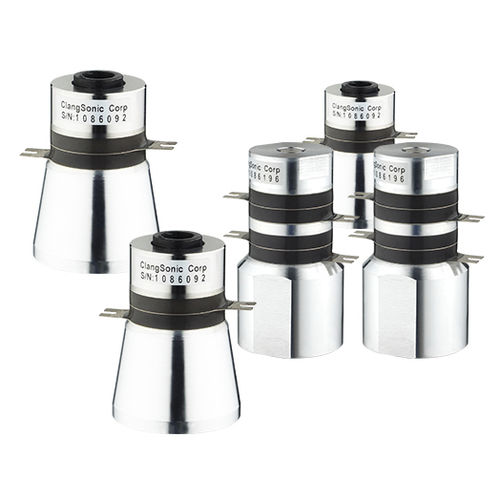 Piezoelektrischer Ultraschallwandler - Yuhuan Clangsonic Ultrasonic Co.,Ltd - Hochfrequenz / robust / für Reinigungstank