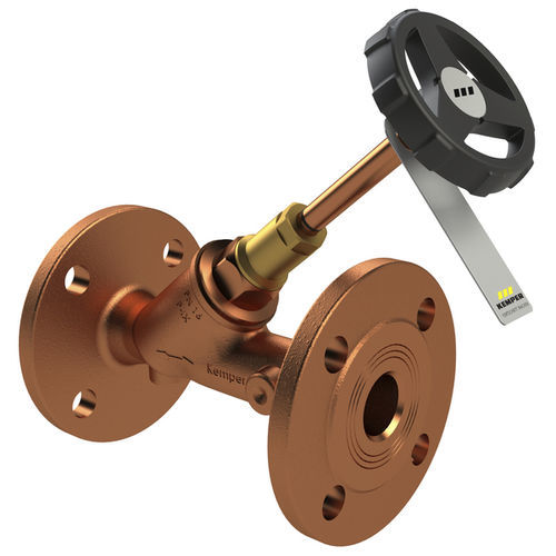 Membranventil - 135 01 series - Kemper Olpe GmbH - mit Handrad / Stop / für Wasser