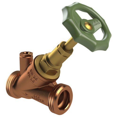 Membranventil - 174 2G series - Kemper Olpe GmbH - mit Handrad / Stop / Entleerung